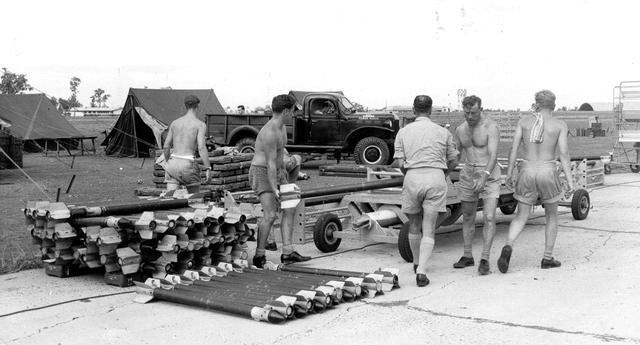 Vintage Australian Photo
From John Small
Picutre taken in Darwin RAAF Air Base (Northern Australia)
John's Power Wagon came from Darwin, so there is good chance that this is his truck.

