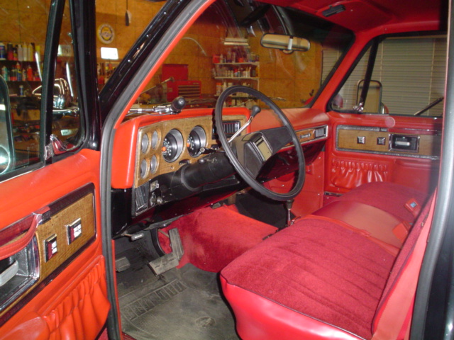"77"  K-30
Inside cab
