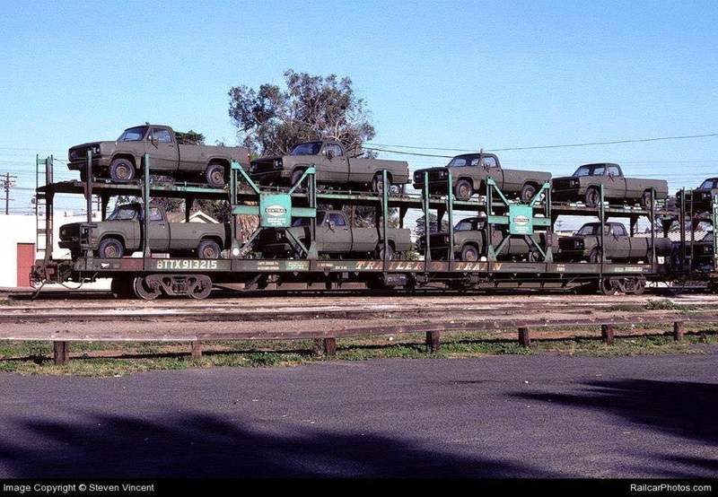 Load of Dodge M880's for delivery circa late seventies
