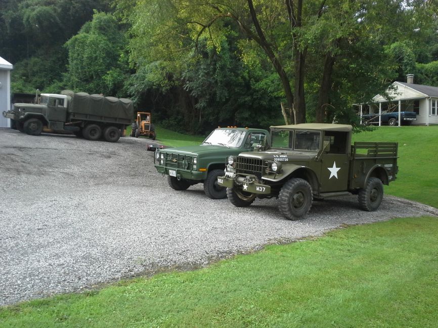 52 M37 And 86 CUCV M1028A2 Dually

