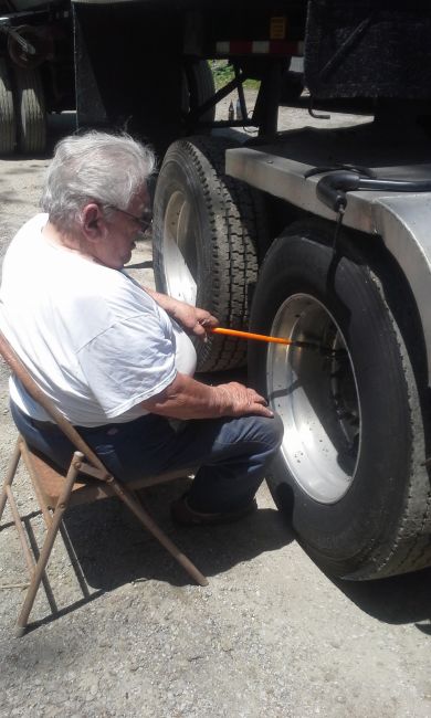 Dad RIP 09/2020
Airing Tires
