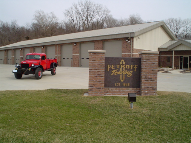 power wagon at brother Ed's Towing Co.
Dad  Started this business in 1948
