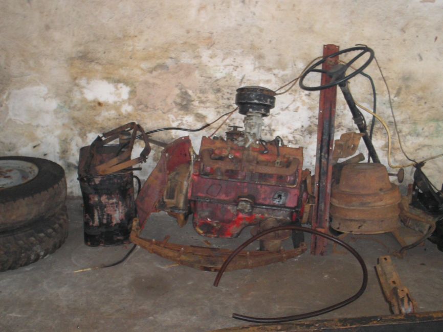 Motor and other parts DPW 1951
