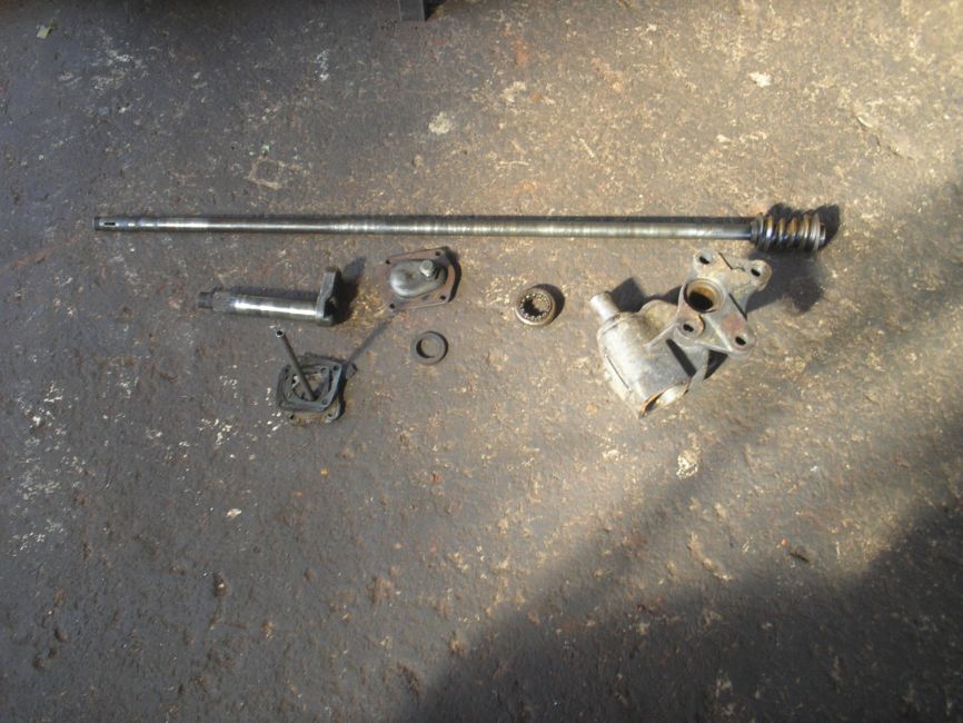 Disassembled Steering
