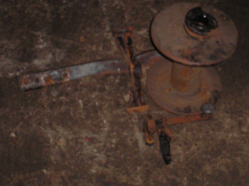 Spool of the winch

