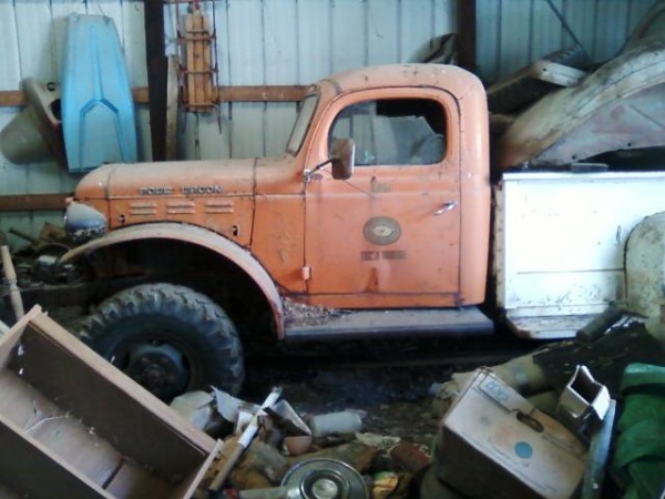 old LE Meyers truck from Marshalltown, Ia location
