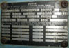 1968 to 1969 Canadian Built Dodge or Fargo Truck Tag