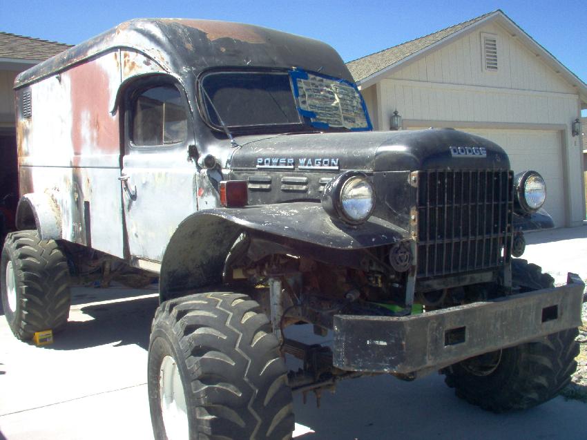 Power Wagon Registry Display