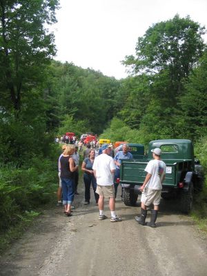 Break Time On the Trail
