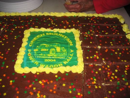 Green Mountain Power Wagon Rally Cake
