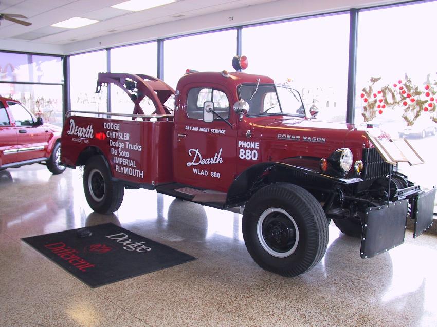 Dearth Motors B2-PW
Dealer bought it new in 1951 and has been in use by them until it 2000 when it was restored. It is now on display in the Dearth Motor showroom in Monroe WI.

Photo and text courtesy of Steve Pellock

[url=http://www.t137.com/registry/display.php?serial=83920810]Registry Entry[/url]
