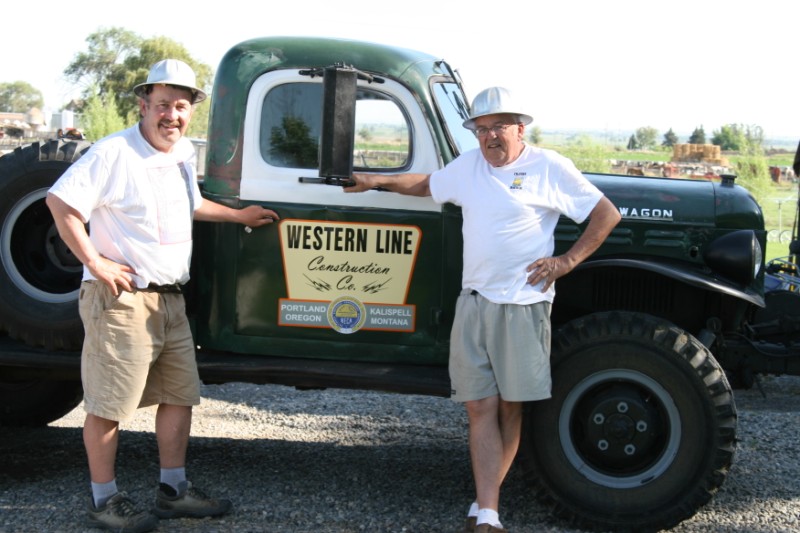 Western Line - Mike Stone
Mike's reproduction Western Line door logo
