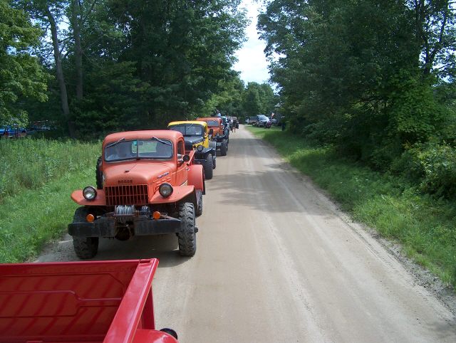 Just leaving for the trail ride.
