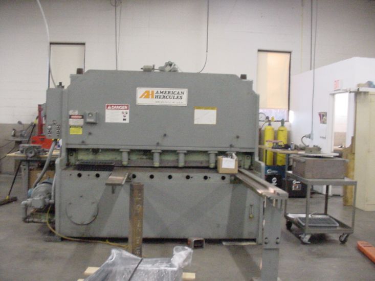 1/4" X 6' Shear
