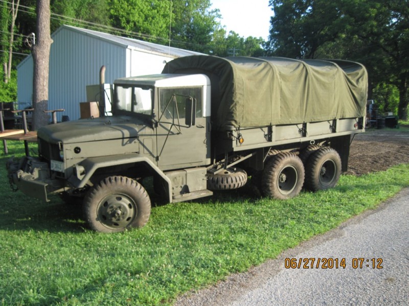 M35A1 left front as found
