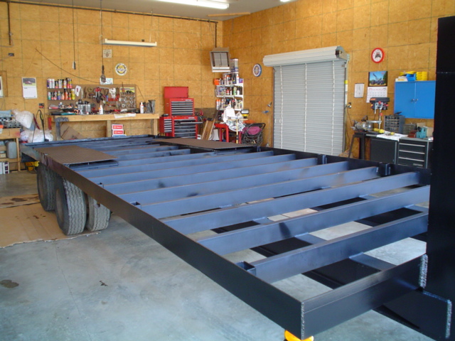 1980 "Durabilt" trailer rebuild
Finished sand-blasted  Prime/Paint
