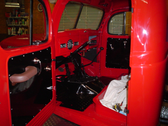 Cab inside  11-7-04
