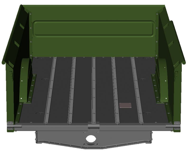 3D model view from back.
