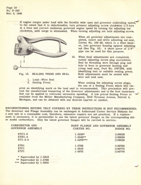 Carbureter Service Page 16
