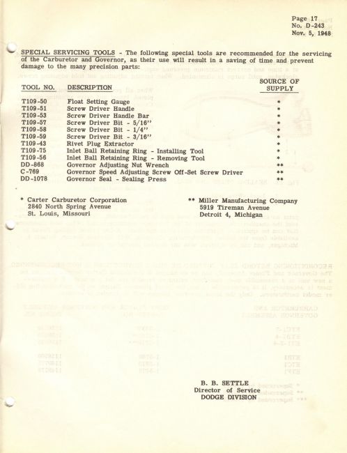 Carbureter Service Page 17
