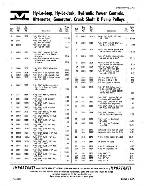 Monarch Hydraulics Page 02
