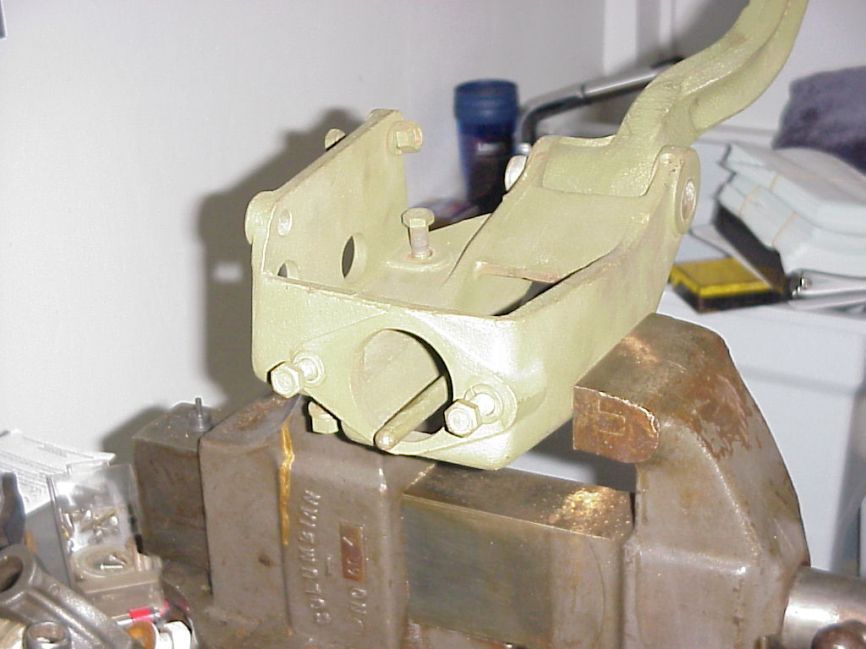 Rear angle view of bracket.
