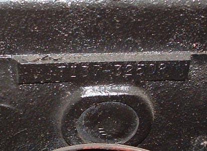 T137 Engine Number - TI37-32508
Photo courtesy of Clint Dixon

