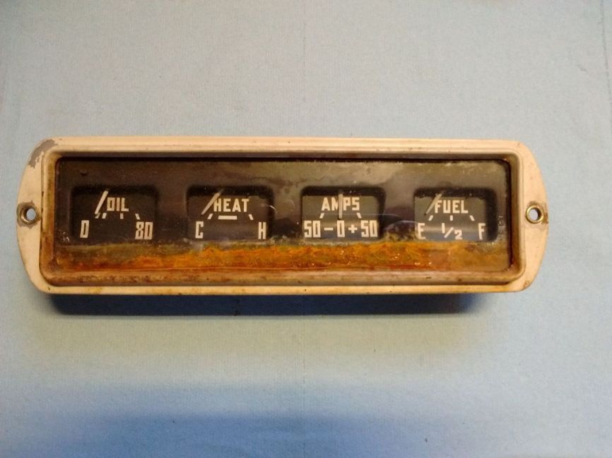 1955 C3-PW 6 Volt Gauges
