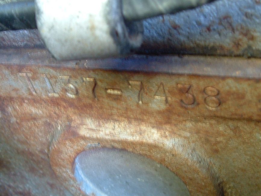 T137 Engine Number - TI37-7438
Photo courtesy of Clint Dixon
