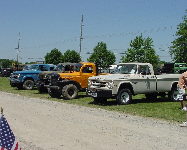 At the fairgrounds pretending to be a W200 power wagon
