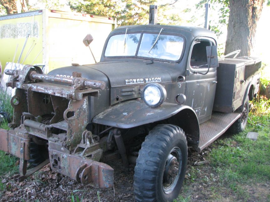 may have been an early telephone digging truck.
