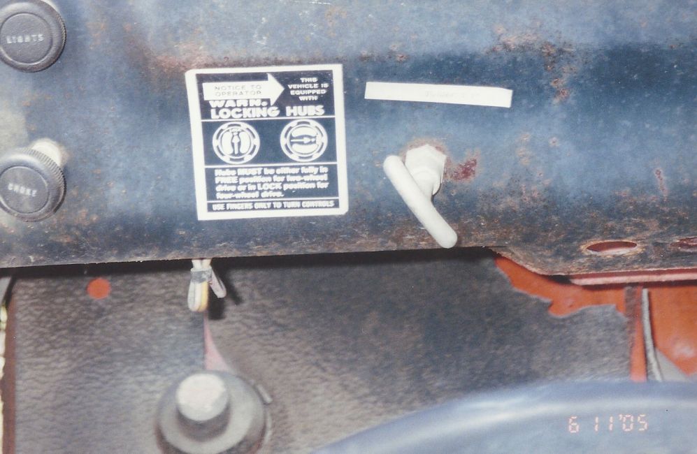 Checking on original decal placements
